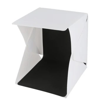 

Mini Foldable Photo studio Photography LED LightLighting Tent Soft Box (Color: White)