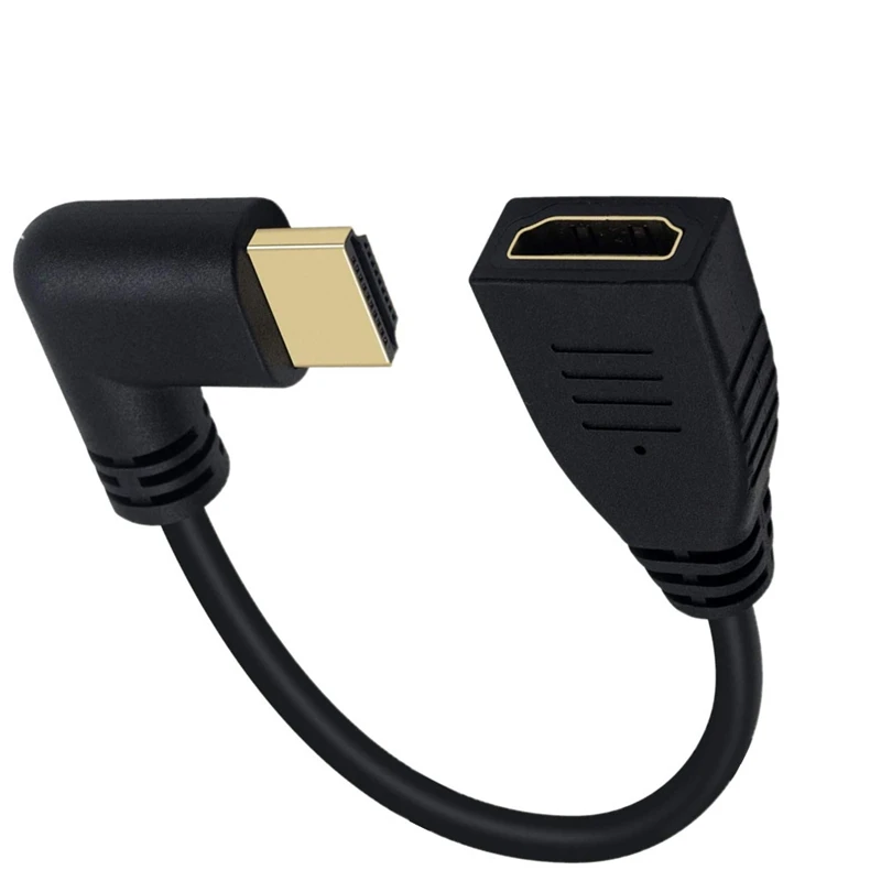 2.0 HDMI Extension Cable 90 Degree Right Angled