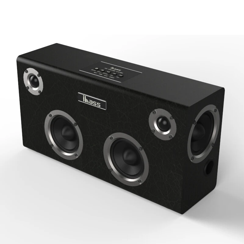Bluetooth динамик Встроенный DSP чип 70 Вт ТВ громче динамик домашний компьютер музыкальный плеер Hi-Fi динамик s система Поддержка SPDIF Line Out - Цвет: Черный