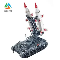 1469 шт. XINGBAO строительные блоки XB-06007 легое Военная серия MOC SA-4 GANEF ракетная установка Танк модель детская игрушка 4PX