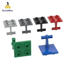 Moc compatível monta partículas 4870 2x2 aeronaves frente duplo eixos blocos de construção peças diy tecnologia educacional brinquedos