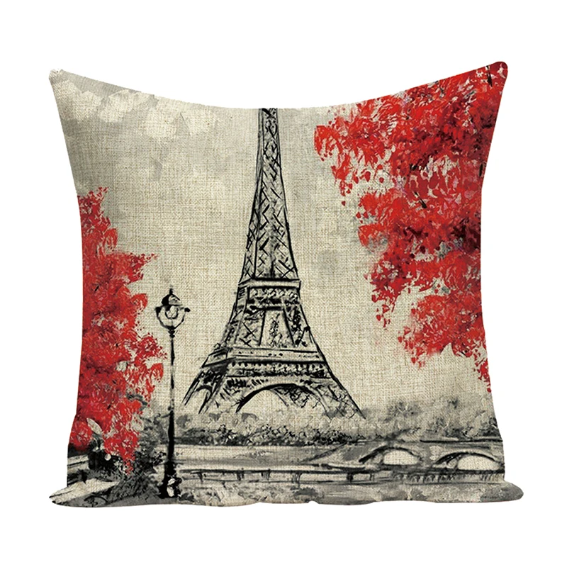 4 шт./компл. наволочки с принтом Необычные пледы наволочки наволочка из полиэстера квадратные декоративные для дома 45x45 см