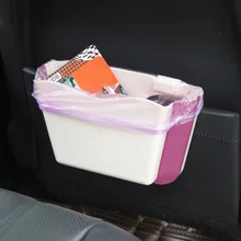 Универсальное водонепроницаемое сиденье спинка автомобиля складной мусорный бак портативный подвесной органайзер мусорные ящики стеллаж для хранения салонные аксессуары