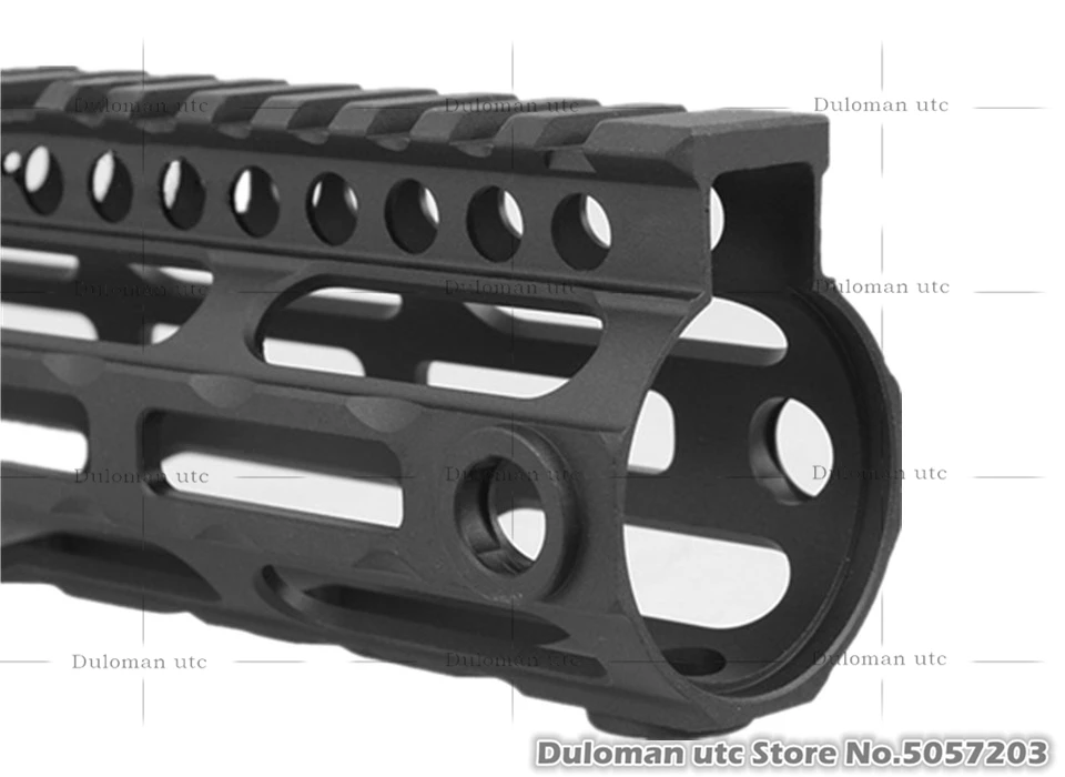 Duloman utc Midwest MI AR15 M-LOK бесплатно поплавок поручень CNC легкий 12,5 дюймов тактическая Гарда для страйкбола AEG/GBB