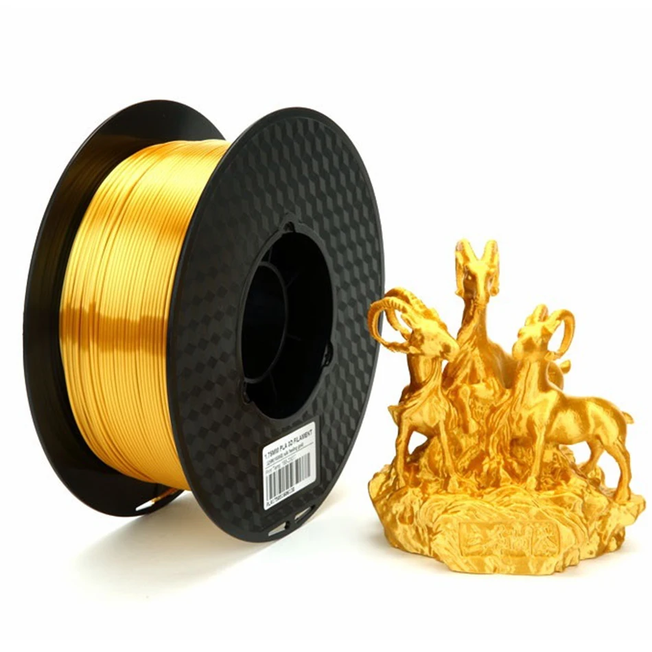 Filament Metallic 3D Printer | Metal 3D Printer Filament | Filament Gold  Silver - Silk - Aliexpress