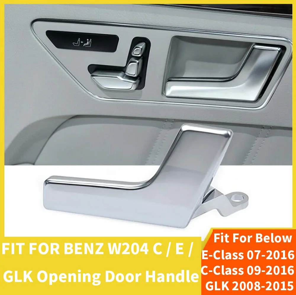 LHD RHD For Car W204 Chrome Silver Inner Interior Opening Door Pull