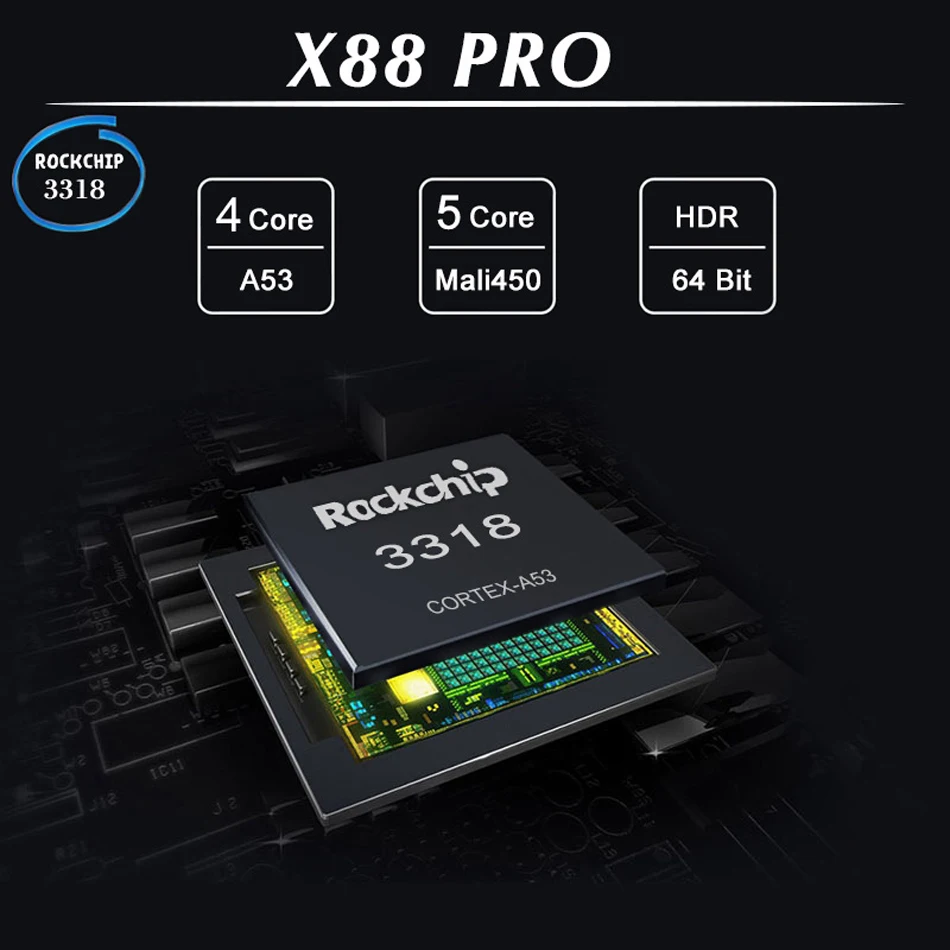 X88 PRO tv Box Android 9,0 4 Гб ram 128 Гб 64 ГБ 32 ГБ Google Voice Assistant RK3318 четырехъядерный Wifi 4K X88PRO 2 Гб 16 Гб телеприставка