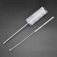 2pcs/set Shisha Hookah Cleaner Brush With 2 Size Brushs Shisha Hookah Pipe Cleaners Accessories Cleaning Brushes