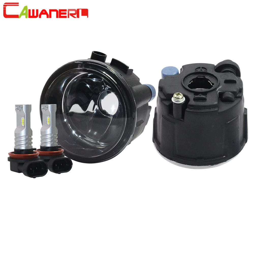 Cawanerl 2 X Car Accessories Fog Light Lampshade + H11 LED / Halogen Bulb DRL 12V For Nissan Vampira 2010 2011 2012 2013 2014 | Автомобили
