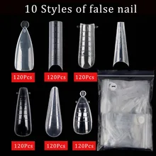 

Upper Forms For Nails Extension Quick Builder UV Gel Mold French False Tips Dual Form Acrylic Decoration DIY Art Nail Form 120Pc