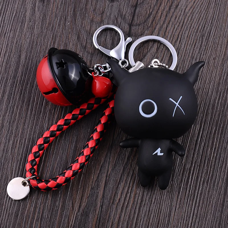 Модная коробка для андокс из винила, мультяшная кукла-брелок для ключей, подвеска, брелок для ключей, пара, маленькие подарки