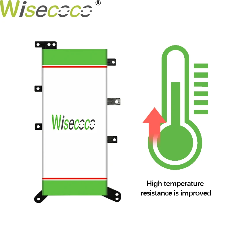 Батарея WISECOCO C21N1347 6800 мАч для ASUS W519L A555L K555L F555L VM510L VM590L X555 X555L FL5800L X554L R556L R557L W519
