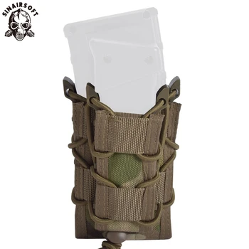 

Tactical Military Double Deck Fast MAG Pistol Rifle Molle Magazine Pouch M4 M16 AK Glock 1911 Multicam AR15 Ammo Hunting Nylon