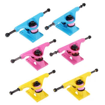 

1 Pair Replacement Aluminum Alloy 5 Inch Skateboard Longboard Trucks