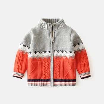 

Children Jacket for Boys Coat 2019 Autumn Winter Jackets for Boys Jacket Kids Warm V-Neck Zipper Outerwear Coat for Boys Costume