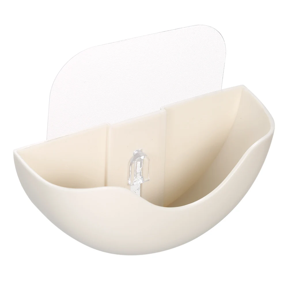 Plastic Suction Cup Soap Box Wall Mounting Soap Box Soap Stand Wall-mounted Soap Boxs Shower Accessory Bathroom Accessories