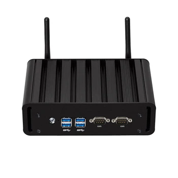 

Dual LAN 2*COM Mini PC Fanless Office Mini Comput Celeron N2830 J1900 3205U Pentium 3805U Windows Desktop HDMI Wifi 4*USB3.0