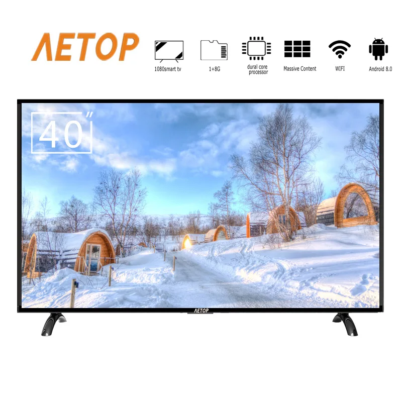 Телевизор AETOP crt tv 40 дюймовый светодиодный телевизор HD smart LED android 8 0|Телевизоры| |