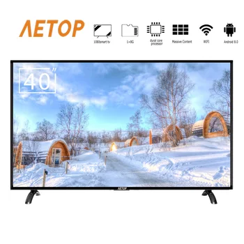

AETOP crt tv 40 inch LED televisores HD smart led tv android 8.0 television