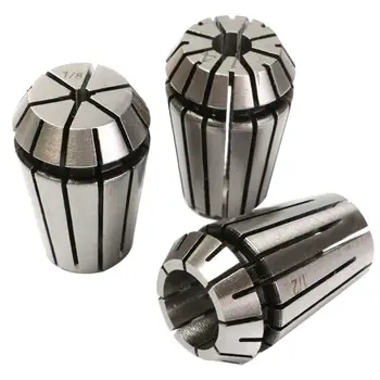 

3pcs ER20 Spring Collet Chuck Lathe Milling CNC Engraving Holder 1/8 inch 1/4 inch 1/2 inch