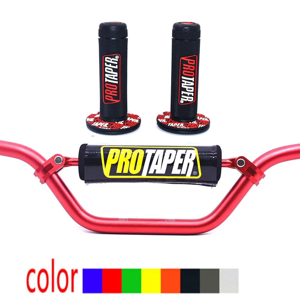 

6065 Aluminum Motorcycle Handlebar 7/8" 22mm Motocross Moto Handlebar For 5mm tube thickness