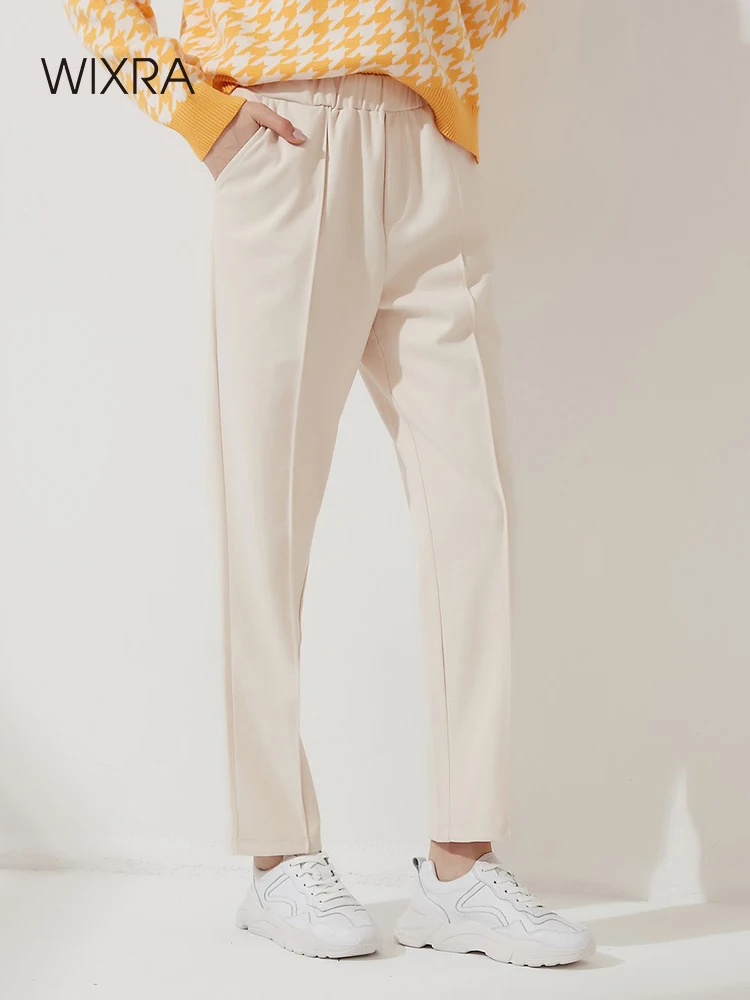 Wixra Womens Harem Thick Pants Casual 