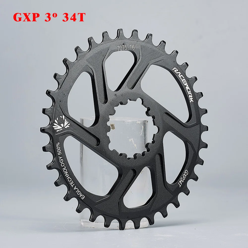 MTB велосипедная цепь узкое широкое кольцо 32T 34T 36T 38T для SRAM GX P XX1 X9 XO X01 GX Eagle NX Crankset 11s 12s - Цвет: 3mm 34T