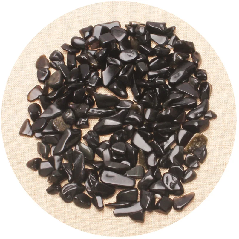 Black Natural Mixed Quartz Crystal Stone 100g 4 Sizes Rock Gravel Specimen Tank Decor Natural Stones And Minerals
