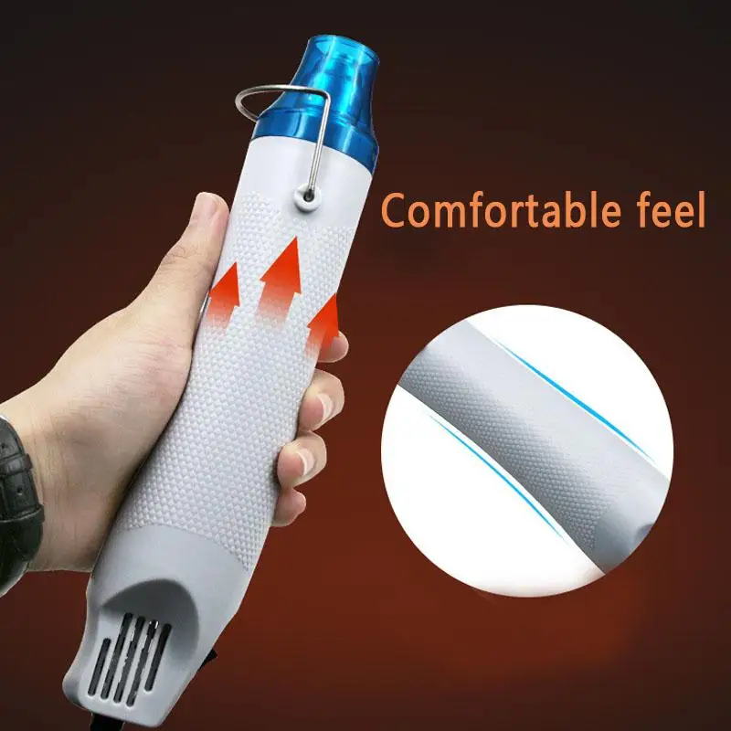 HiMISS Hot Air Gun Power Phone Repair Tool DIY Electric Hair Dryer Soldering Supporting Seat Shrink Plastic Heat 220V 300W | Инструменты