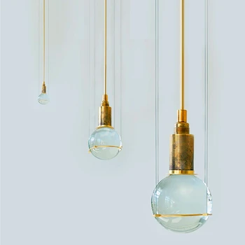 

Modern Lamps Loft Crystal LED Chandelier Lighting Bedroom Dining Room Hotel LED Pendant Lamps Decorative Hanging Lamp Suspension