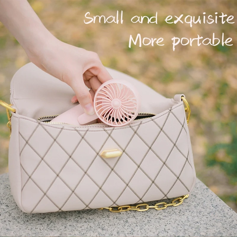 USB мини вентилятор для мобильного телефона с зажимом портативный ремешком