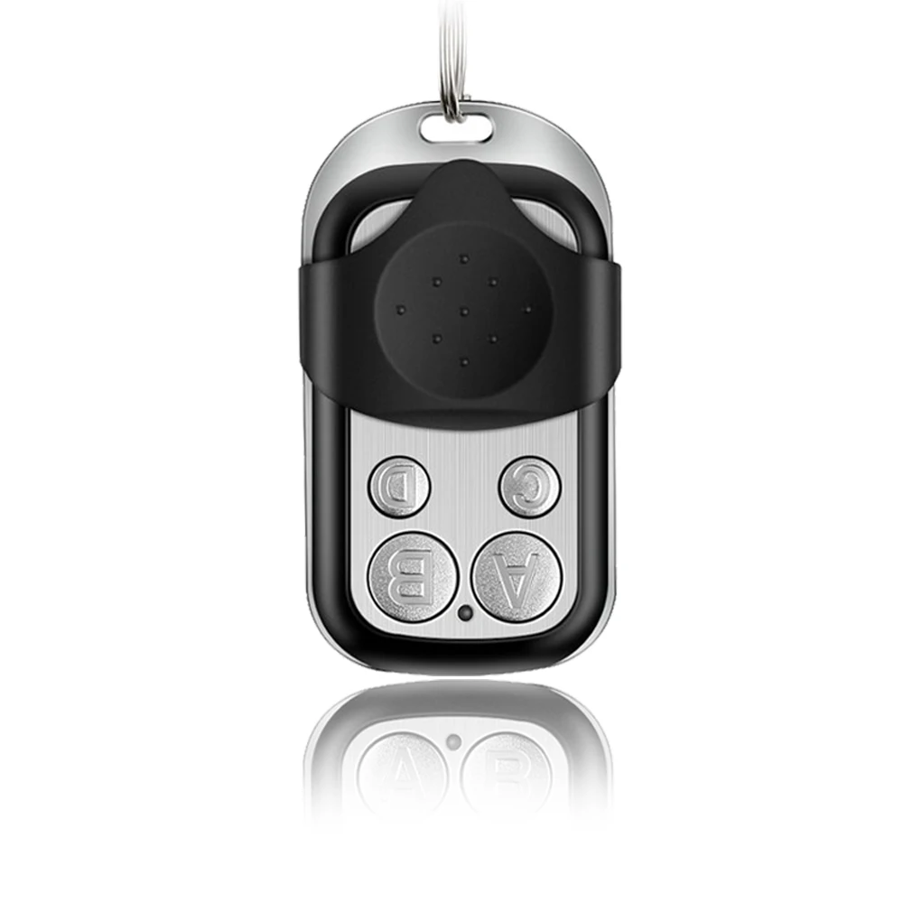 Self-copy 433MHz Remote Control Gate Transmitter Clone Fixed Learning Code Duplicator Universal Keychain Barrier PT2262 PT2264 eufy smart lock