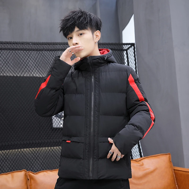 Parkas Men Brand Clothing Fashion Winter Jacket Mens Thermal Hooded Thicken Warm Coats Casual Men Outdoor Wearing Jackets