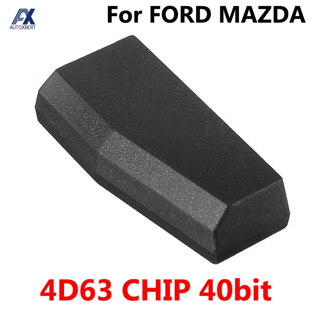 ID63 40 бит Автомобильный Дистанционный чип-транспондер ключа для Ford Fiesta Focus Fusion Galaxy Mondeo для Mazda 2 3 5 6 пустой чип иммобилайзера