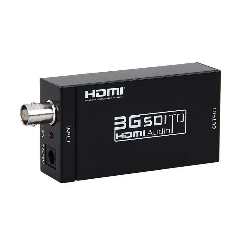 Преобразователь SDI в HDMI Mini HD к преобразователь адаптер in выходу с блоком