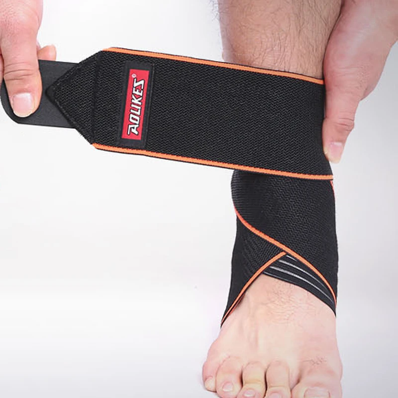 Защита голеностопного сустава от колена Cinta Elastica Deportiva повязка спортивная лента Vendaje герметичная обмотка дышащая спортивная защита