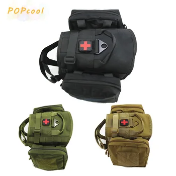 

High Quality Tactical Dog Harness Vest Detachable Pouches Military Army Training K9 Dog Pet Clothes Suit Hunting Collars