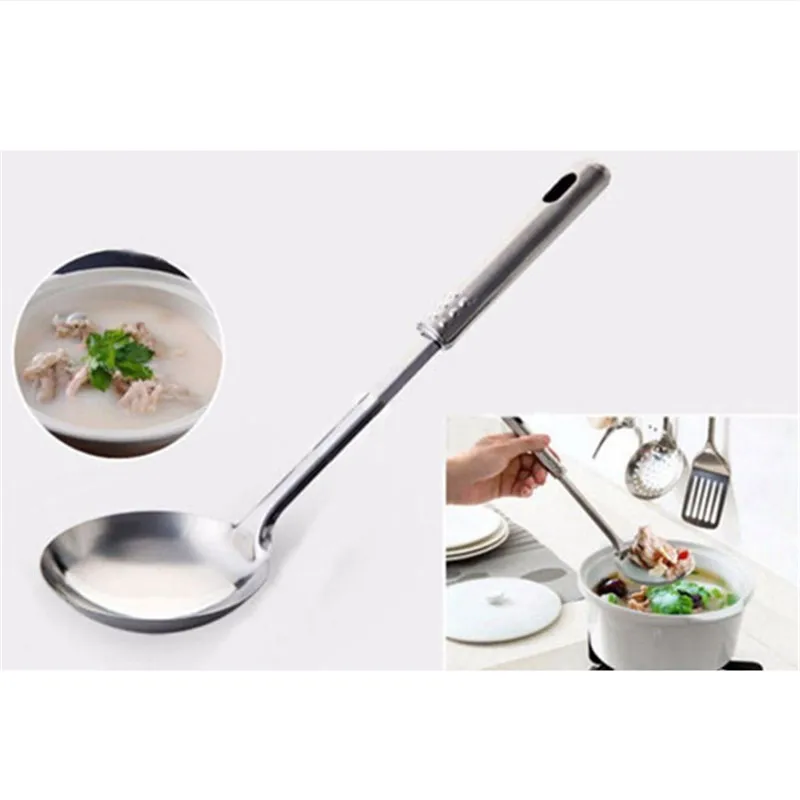 5pcs Stainless Steel Turner Kitchen Cooking Tools Set Hygienic Accessories Utensils Spatula Spoon KM88