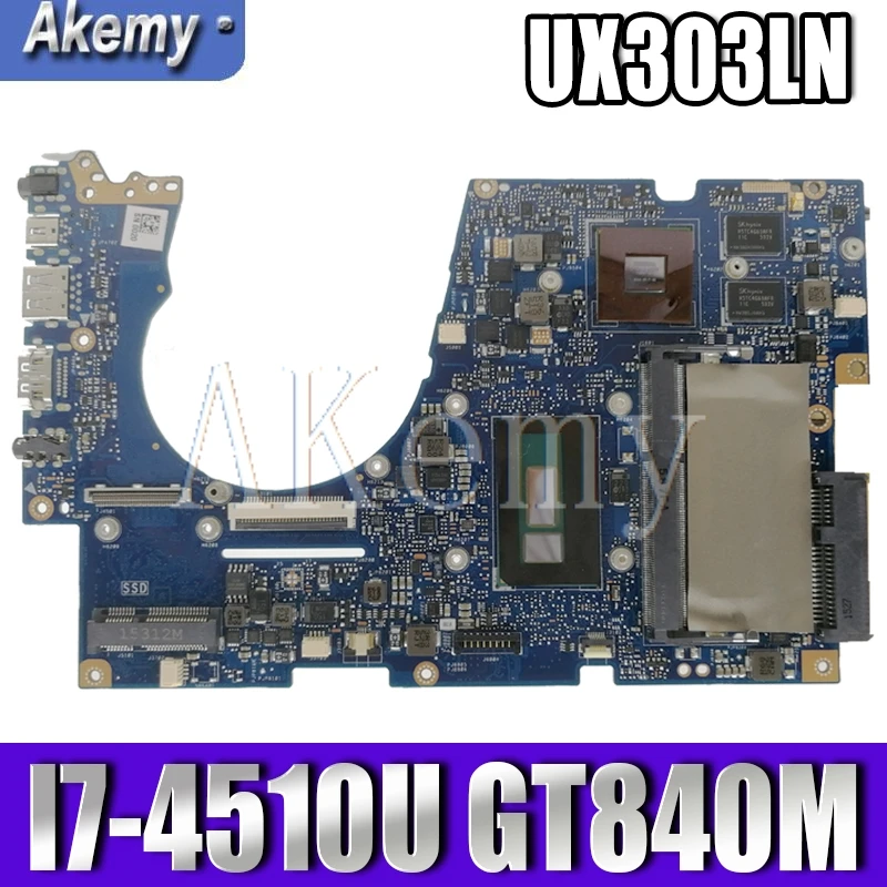 UX303LN материнская плата I7 4510U GT840M для For Asus Chromebook UX303LB UX303L UX303 ноутбука