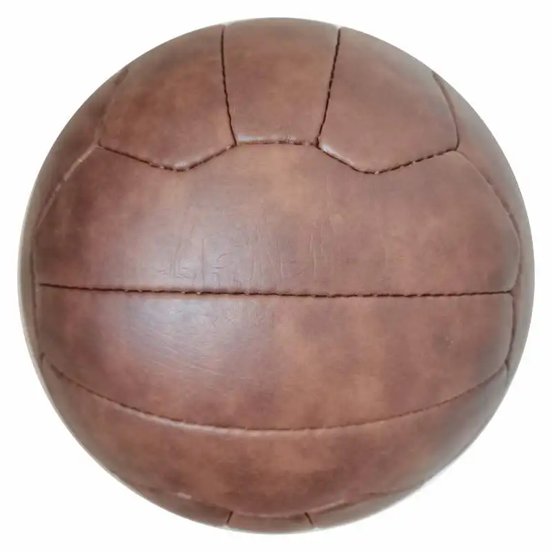 Retro Football Standard Size 5 Netball PU Fabric Football Basketball
