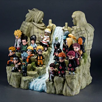 

Anime NARUTO Final Valley Resin Scene Statue Action Figure Model Toy For Desktop Decoration Collection model gift