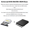 Portable Blu-ray Player Case Type C USB3.1+USB 3.0 SATA 9.0/9.5mm External Optical Disk Drive Case Box for PC Laptop Notebook ► Photo 3/6
