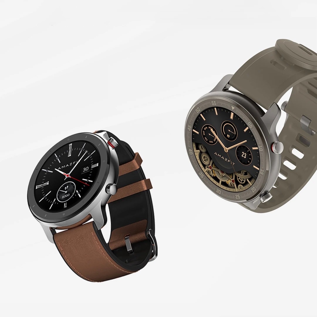 [Глобальная версия] Xiaomi Amazfit GTR 47 мм gps Смарт часы мужские 5 АТМ водонепроницаемые Смарт часы 24 дня батарея