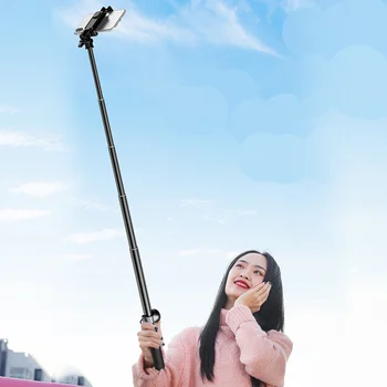 

Wireless Bluetooth Selfie Stick Tripod LED Ring Light Foldable Handheld Monopod Shutter Remote Tripod For iPhone 11 Huawei