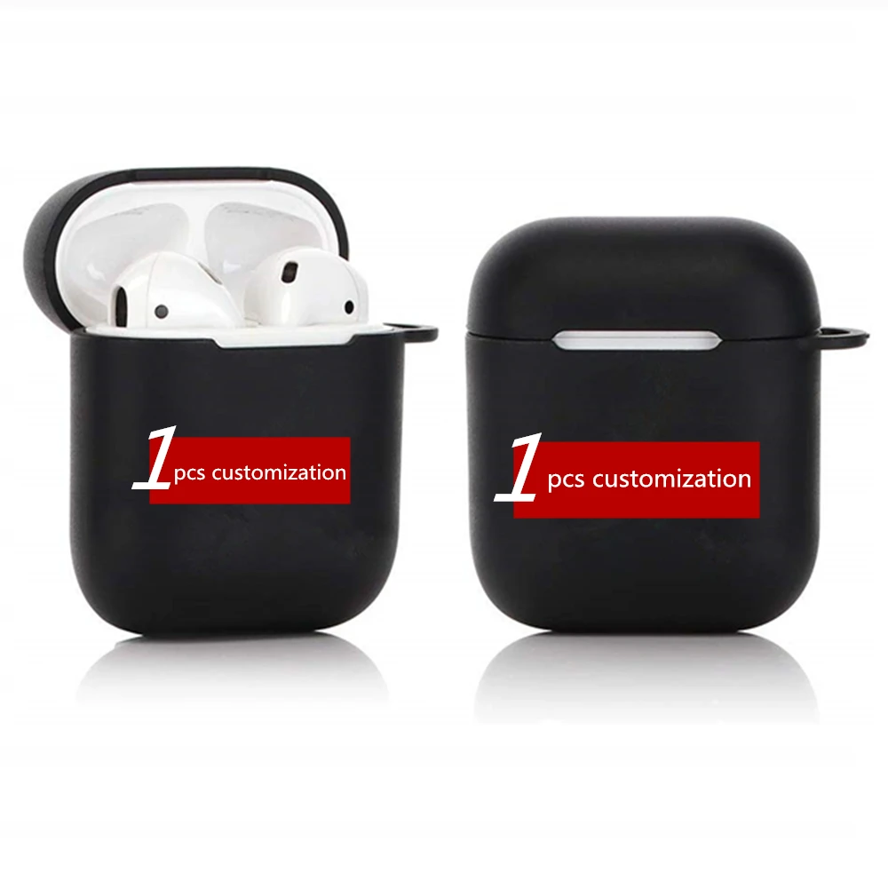 1 шт. чехол на заказ модный из ТПУ для Apple AirPods 2 силиконовый беспроводные Bluetooth