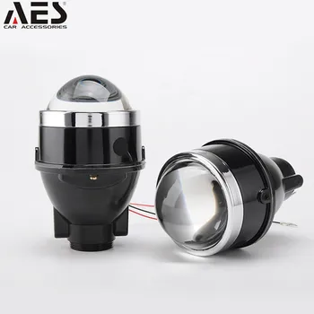 

AES 2X 3.0inch Bi-Xenon HID Fog Lights H11 D2H bulb High low beam HID Fog Projector Lens for Car Retrofit 4300K 6000K