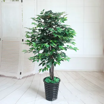 

artificial plants greenery 160cm banyan tree potted plants bonsai indoor decoration fake plants artificial tree fake tree