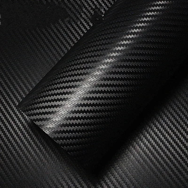  Car Carbon Fiber Adhesive Paper Stereo 3D Carbon Fiber Pattern Colorful Auto Film Car Body Interior