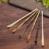 Natural Handmade Wood Tea Leaf Matcha Sticks Spoon Teaware White Bamboo Kitchen Tool Spice Gadget Cooking Utensil Accessories ► Photo 1/6