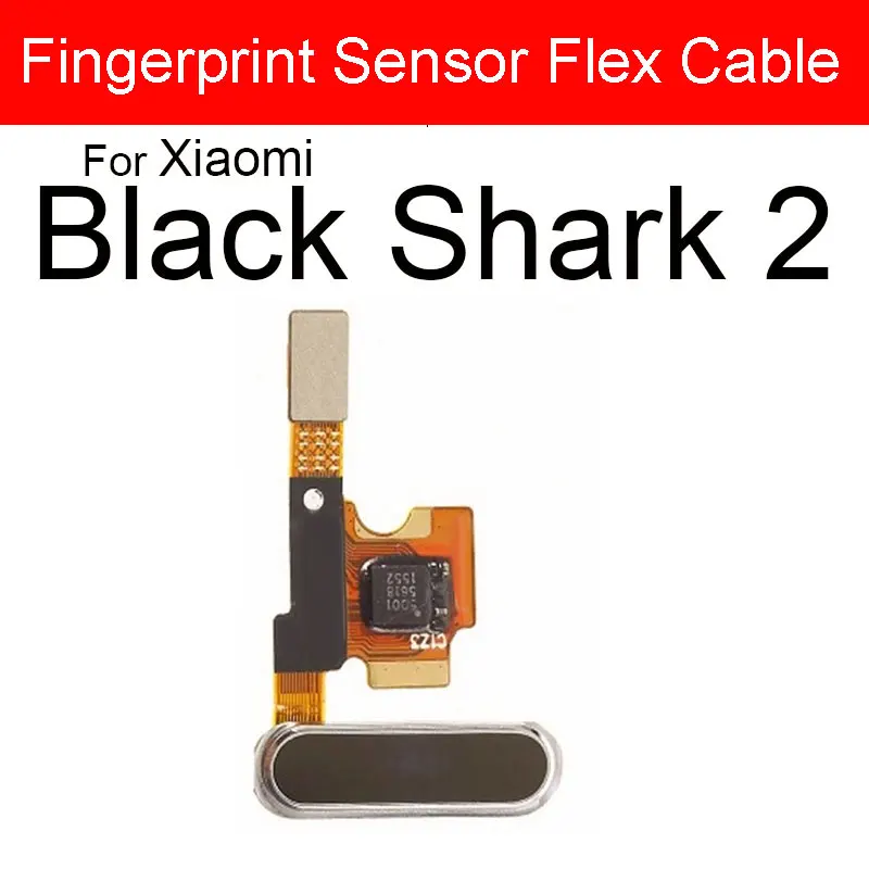 Сенсор отпечатков пальцев гибкая лента для Xiaomi Mi Black Shark 2 Главная Кнопка меню